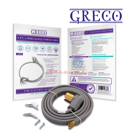 CABLE DE ENERGÍA/CHICOTE 1.22M GRECO COCINA WHIRLPOOL - GENERAL ELECTRIC - ELECTROLUX - FRIGIDAIRE