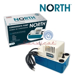 BOMBA DE CONDENSADO 65GPH - 60W NORTH AIRE ACONDICIONADO TODAS LAS MARCAS