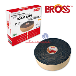 CINTA DE ESPUMA 9.5M X 5CM X 0.32CM BROSS AIRE ACONDICIONADO TODAS LAS MARCAS