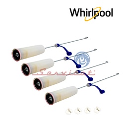 KIT BARRAS DE SUSPENSIÓN 58CM ORIGINAL LAVADORA HACEB  - WHIRLPOOL