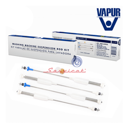 KIT BARRAS DE SUSPENSIÓN 63.5CM VAPUR LAVADORA LG