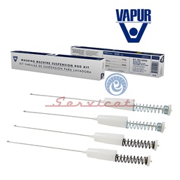 KIT BARRAS DE SUSPENSIÓN 68CM VAPUR LAVADORA MABE