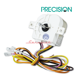 TIMER CUADRADO 6 CABLES - 2 SUJECIONES RECTAS PRECISION LAVADORA ELECTROLUX