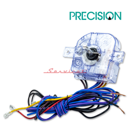 TIMER CUADRADO 6 CABLES - 2 SUJECIONES RECTAS PRECISION LAVADORA MABE