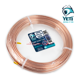 CAPILAR DE COBRE 0.026" X 0.072" X 30M ORIGINAL YETI REFRIGERADORA TODAS LAS MARCAS