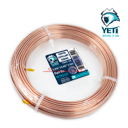 "CAPILAR DE COBRE 0.036"" X 0.087"" X 30M ORIGINAL YETI REFRIGERADORA TODAS LAS MARCAS"