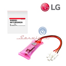 PASTILLA DE DESHIELO N13-4 CON FUSIBLE TÉRMICO ORIGINAL  REFRIGERADORA LG - SAMSUNG