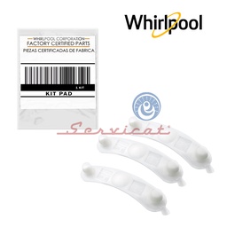 PAD DE SUSPENSIÓN MEDIA LUNA ORIGINAL LAVADORA WHIRLPOOL