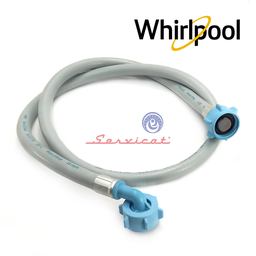 MANGUERA DE INGRESO DE AGUA 1.20M ORIGINAL LAVADORA WHIRLPOOL - HACEB