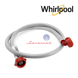MANGUERA DE INGRESO DE AGUA 1M ORIGINAL LAVADORA WHIRLPOOL - HACEB