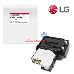 SEGURO DE PUERTA ELÉCTRICO 4 PINES - 120V ORIGINAL LAVADORA LG