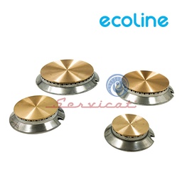 JUEGO DE QUEMADORES Y TAPAS PARA CHISPERO ORIGINAL COCINA ECOLINE