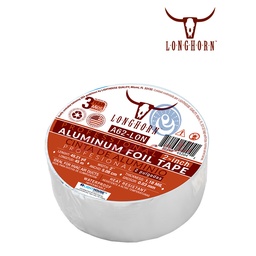 CINTA DE ALUMINIO 45M X 5M X 0.03MM LONGHORN AIRE ACONDICIONADO TODAS LAS MARCAS