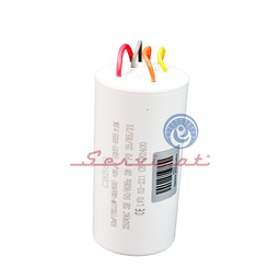 CAPACITOR DE MARCHA 26 - 52UF A 250VAC LAVADORA INDURAMA - ELECTROLUX